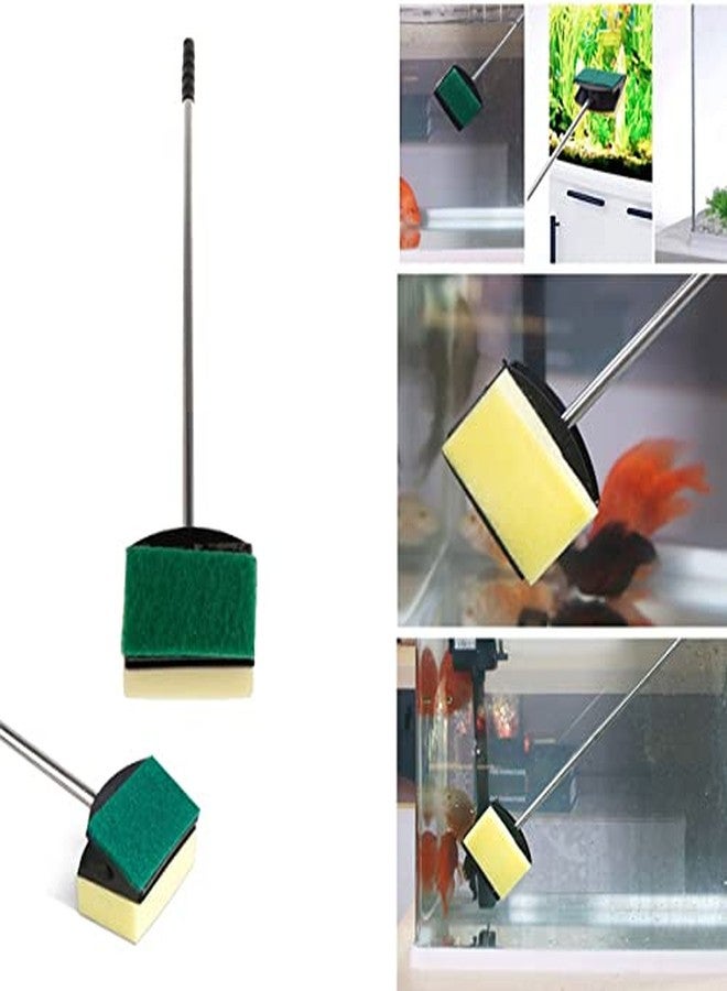 مجموعة أدوات تنظيف أحواض السمك الزجاجية من VAYINATO®، مقاس 47 سم، تتضمن فرشاة إسفنجية لتنظيف النوافذ، من إنتاج Petzlifeworld - Image 2